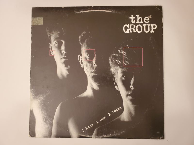 the GROUP I hear I see I learn vinyl record